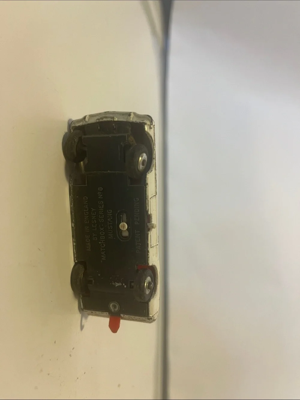 Vintage MATCHBOX 1968 Series No.8 MUSTANG MADE IN ENGLAND by LESNEY Fastback